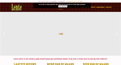 Desktop Screenshot of lievelente.nl
